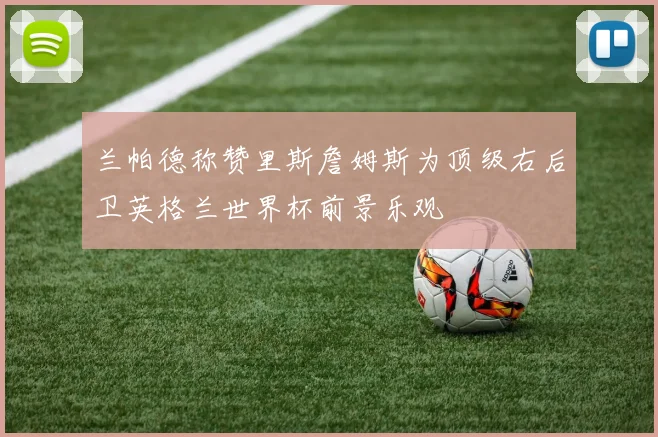 兰帕德称赞里斯詹姆斯为顶级右后卫英格兰世界杯前景乐观